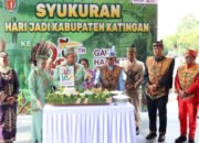 Kapolda Kalteng Bersama Gubernur Hadiri Syukuran Hari Jadi Ke-23 Kabupaten Katingan