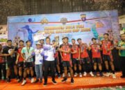 Sukamara Juarai Turnamen Bola Voli Kapolda Kalteng Cup 2025