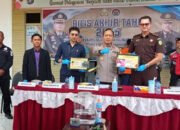 Ungkap Kasus Narkotika, Polres Barsel Amankan Dua Tersangka Dan Barbuk 80,50 Gram Sabu