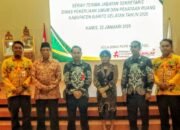 Jabatan Sekretaris Dinas PUPR Barsel Diserahterimakan