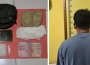 Saat Patroli Rutin, Polres Kotim Tangkap Pria di Cempaga Bawa 100 Gram Sabu
