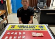 Lagi, Satresnarkoba Polresta Palangka Raya Amankan Pelaku Narkoba Dan BB 7,22 Gram Sabu