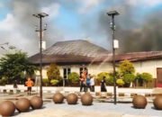 GEGER! Amukan Si Jago Merah Lahap RSUD Pulang Pisau