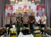 Sambut Hari Bhayangkara Ke-79, Polres Barsel Gelar Aksi Donor Darah