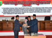 Wabup Barsel Hadiri Rapat Paripurna ke-22 DPRD Masa Sidang III Tahun 2025