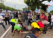 Laka Lantas Maut Akhir Tahun di Palangka Raya, Tewaskan Pedagang Kembang Api