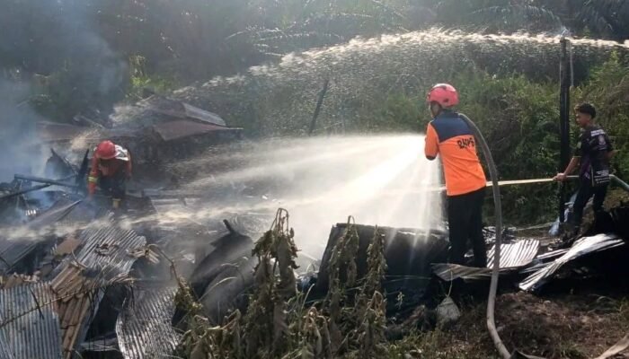 Seorang Lansia di Palangka Raya Alami Luka Bakar Saat Menyelamatkan Diri