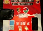 Polres Gunung Mas Tangkap Perempuan Diduga Pengedar Sabu dan Ekstasi di Tumbang Miwan