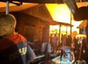 Puluhan Rumah Ludes Terbakar di Panarung Bawah Palangka Raya, 40 KK Terdampak