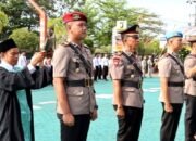 Polres Kapuas Gelar Sertijab Kasatreskrim dan Kapolsek, Hingga Kasi Propam