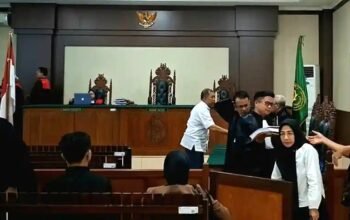 Mantan Ketua KONI dan Anggota DPRD Barsel Dituntut 1,5 Tahun Penjara
