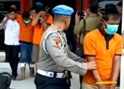 Polres Barsel Tangkap Komplotan Curanmor dan Curas, Modus Jual Sticker Religi