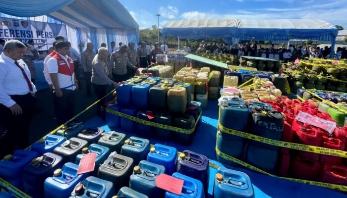 Polda Kalsel Bongkar Penyimpangan BBM dan LPG Subsidi, 33 Tersangka Diamankan