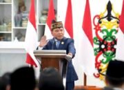 Gubernur Agustiar Sabran Lantik Enam Pejabat Tinggi Pratama Pemprov Kalteng