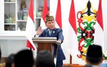 Gubernur Agustiar Sabran Lantik Enam Pejabat Tinggi Pratama Pemprov Kalteng