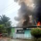 Kebakaran Hanguskan Gudang LPG dan Rumah Warga Buntok, Diduga dari Timbunan BBM