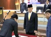Bupati Gunung Mas Lantik Dua Pejabat dan Puluhan Kepala Sekolah