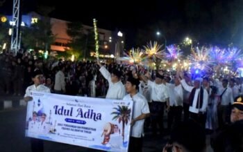 Sambut Idul Adha 1447 H, Gubernur Kalteng Lepas Pawai Takbiran