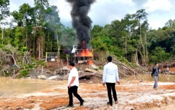 Dinilai Rusak Lingkungan dan Meresahkan, Polres Barut Tertibkan Aktivitas PETI