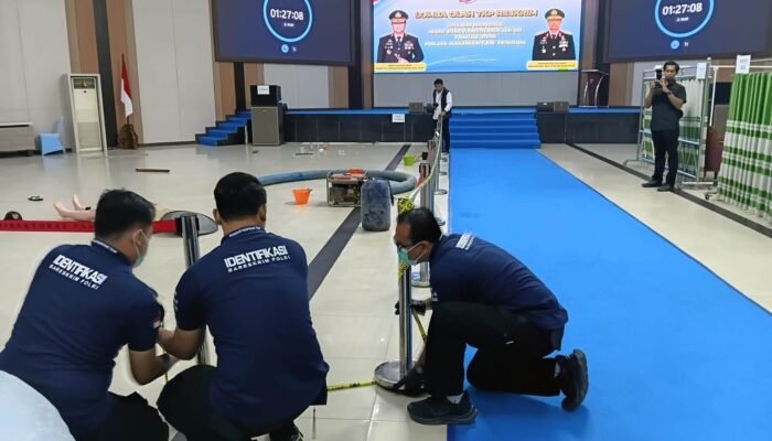 Ditreskrimsus Polda Kalteng Gelar Lomba Olah TKP, Sambut HUT Bhayangkara ke-80