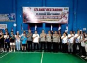 Polres Barsel Gelar Kejuaraan Bulu Tangkis, Meriahkan HUT Bhayangkara ke-80
