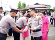 Jelang HUT Bhayangkara ke-80, Sebanyak 28 Personel Polres Barsel Naik Pangkat
