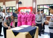 Kapolres Barsel Pimpin Sertijab PJU dan Kapolsek, Tekankan Kinerja Pelayanan Polri