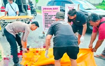 Laka Lantas Maut, Seorang Mahasiswa Tewas Dihantam Truk Usai Gagal Menyelip