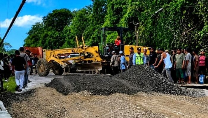 Jembatan Box Culvert Ambruk, Trans Kalimantan Jalur Kasongan–Sampit Putus Total