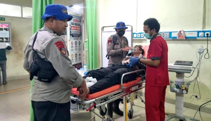Anggota Ditpolairud Polda Kalteng Alami Gangguan Kesehatan Saat Padamkan Karhutla