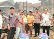 Peduli Korban Kebakaran di Kelurahan Pendang, Pemkab Barsel Salurkan Bantuan Kemanusiaan