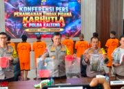 Tegas Tangani Karhutla! Polda Kalteng Tindak 8 Orang Pelaku hingga Sidik 12 Korporasi