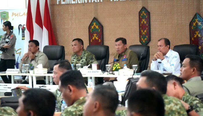 Rakor Karhutla di Pulang Pisau, Wagub Kalteng Prioritaskan Perlindungan Warga