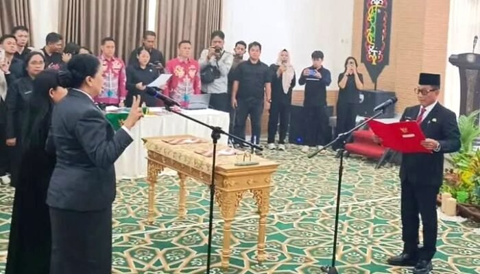 Bupati Murung Raya Secara Resmi Lantik Lynda Kristiane sebagai Sekda Definitif