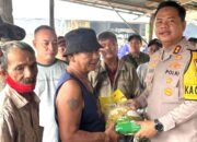 Sambangi Pangkalan Ojek, Kapolres Barsel Ajak Warga Laporkan Karhutla dan Utamakan Keselamatan